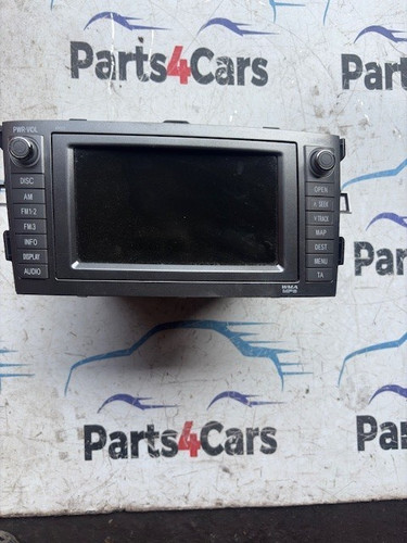 Toyota auris radio player - auris, radio/cd