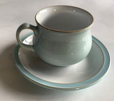 Denby Linen Blue Cup and