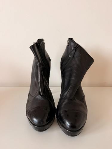 Chanel black lambskin patent - lambskin,