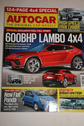 Autocar magazine april 2012 - magazine,