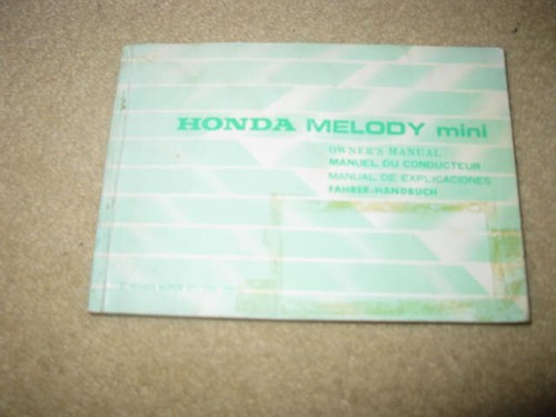 Honda melody mini - mini, motorcycle