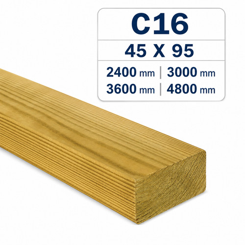 C16 treated kiln dried - c16,