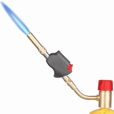 DOMINOX Propane Torch Head, 360 Degrees Portable Trigger Start Turbo Torch Tips