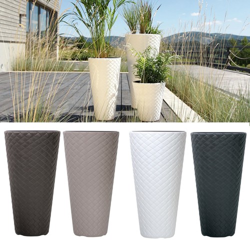 Round rattan weave tall large - round,