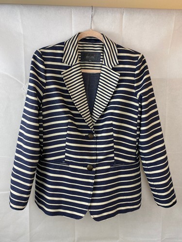 Per una hooped blue - blue, cream