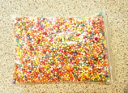 10g bag foam - foam, round