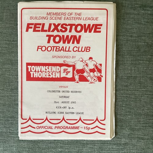 Felixstowe town colchester - v,