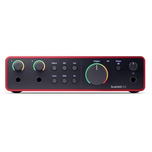 Focusrite scarlett 2i2 4th - scarlett,