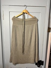 Jaeger 100% wool Beige Skirt with Belt