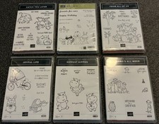 6 Stampin Up! Mixed Stamp Sets