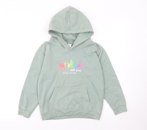 Fat willy girls green hoodie - green,