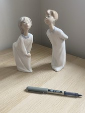 LLADRO Porcelain Boy  and Girl