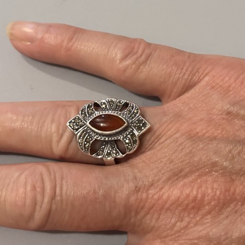 Sterling silver 925 marcasite - 925,