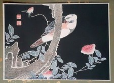 ITO JAKUCHU PARROT PRINT ROSE