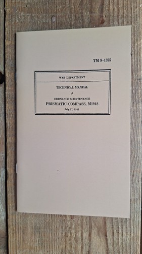 1595 prismatic compass - 9-1595,
