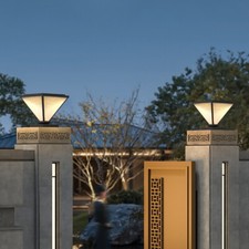 Garden Gate Pillar Lights Home