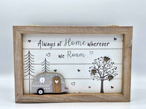 Wooden caravan storage - wooden, box