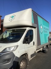 LUTON VAN BOX BODY WITH ALLOY