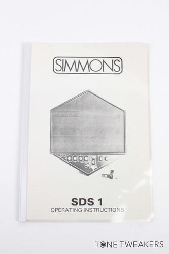 Simmons sds1 operating - sds1,