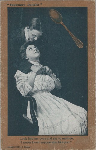 Divided back postcard - back,