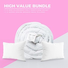 Duvet Quilt & 2 Pillows