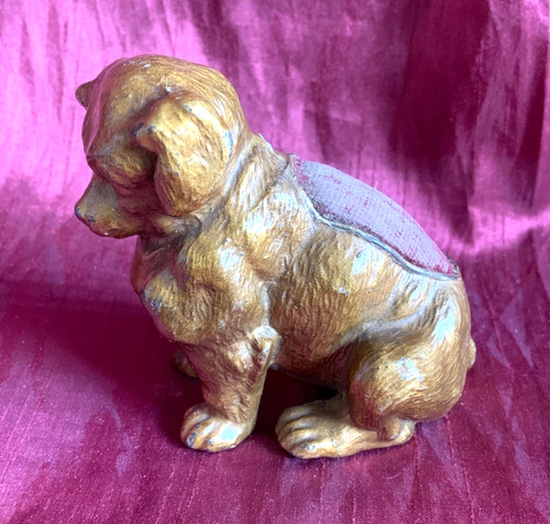 Antique puppy dog - antique, cold