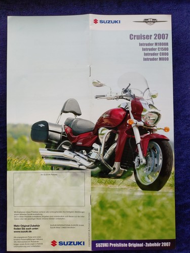 2007 suzuki intruder m1800r - suzuki,