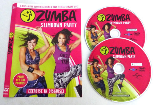 Zumba slimdown party dvd - dvd, no
