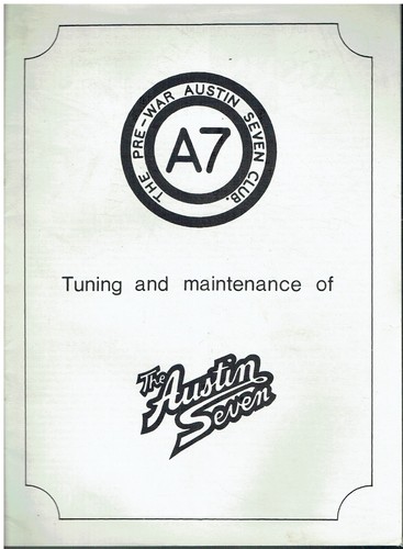 Austin seven saloon - seven, (1922-37)