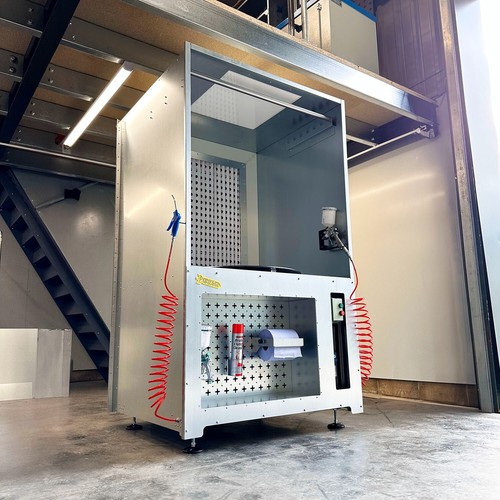 Spray booth alloy - booth,