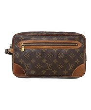 LOUIS VUITTON Clutch Bag LOUIS VUITTON M51825 M51825 Brown