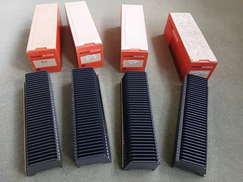 Rank aldis slide trays with - 4,