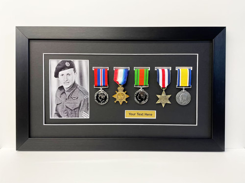 Military medal frame - military,