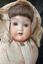 10" / 25cm ANTIQUE DOLL, ALL