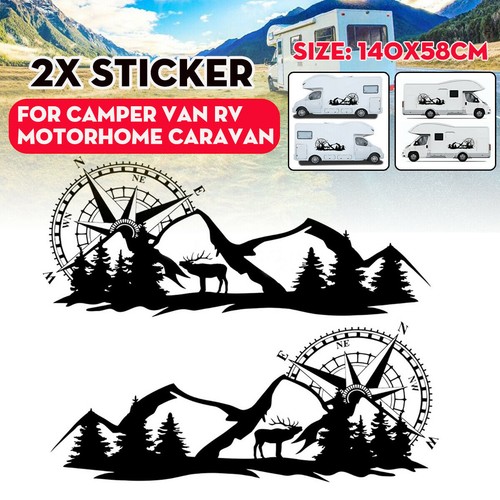 Pair camper van vinyl - pair,