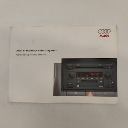 Audi symphony stereo sound - audi,