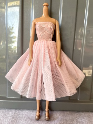 Barbie doll dress rose - doll,
