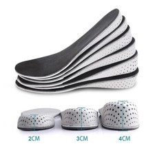 Lift Insole Heel Shoe Pad Height Increase Cushion Elevator Taller EVA Women Mens