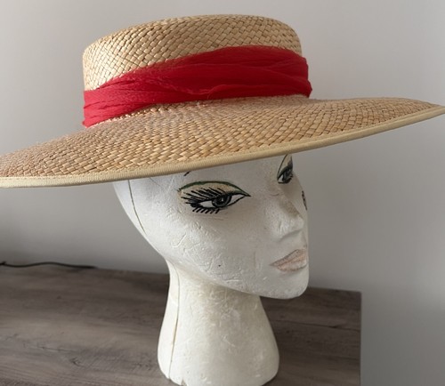 Vintage bhs straw hat - bhs,