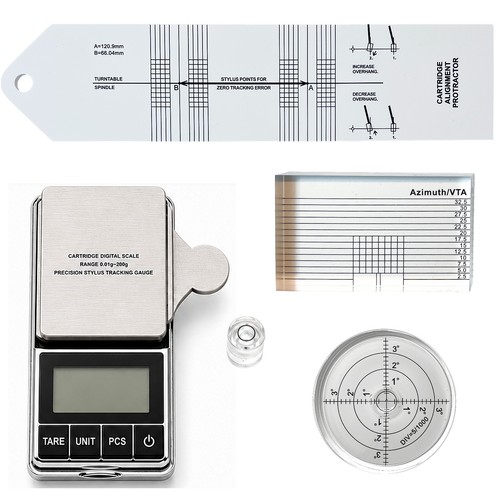 Turntable setup kit - setup,