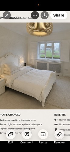 Ornate carved wood double bed - ornate,