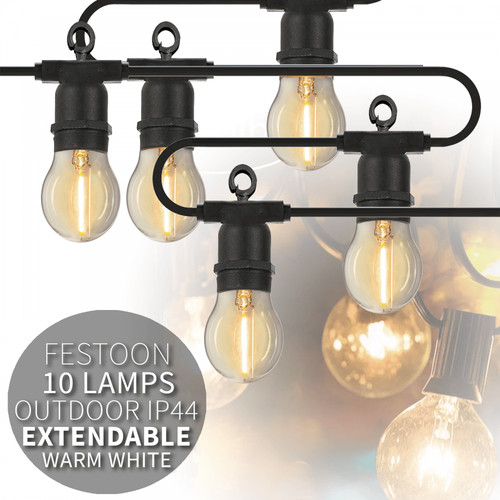 Large warm white led - 10,