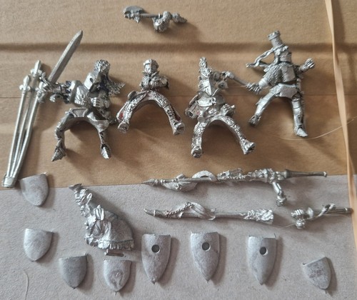 Warhammer bretonnian knights - warhammer,