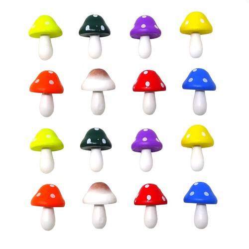 24pcs wooden miniature - wooden,
