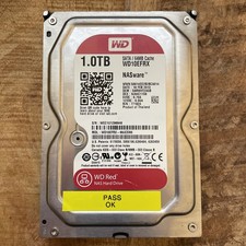 Hard Drive WD Western Digital Red NAS WD10EFRX 1TB 7.2K 64MB SATA III 3.5''