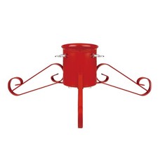 Red traditional scroll leg - red,