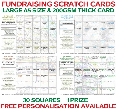 Fundraising scratch - x,