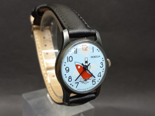 Soviet vintage watch - watch, pobeda