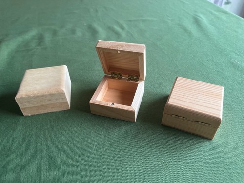 Wooden trinket boxes craft - trinket,