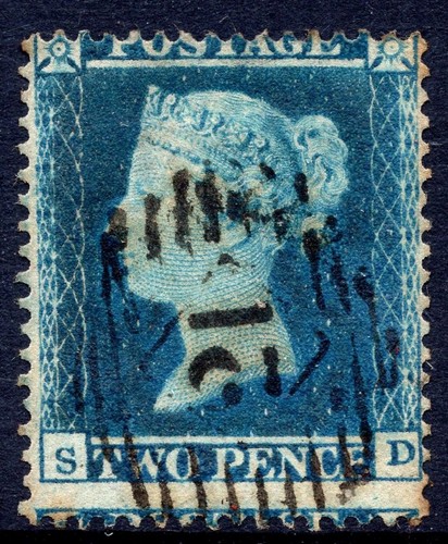 Penny pale blue sg20 - 2d,